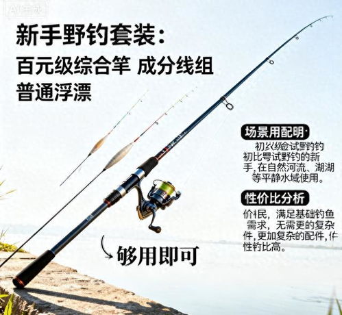 渔具越贵钓获越多 别被忽悠 新手老手分场景选,百元竿也能爆护